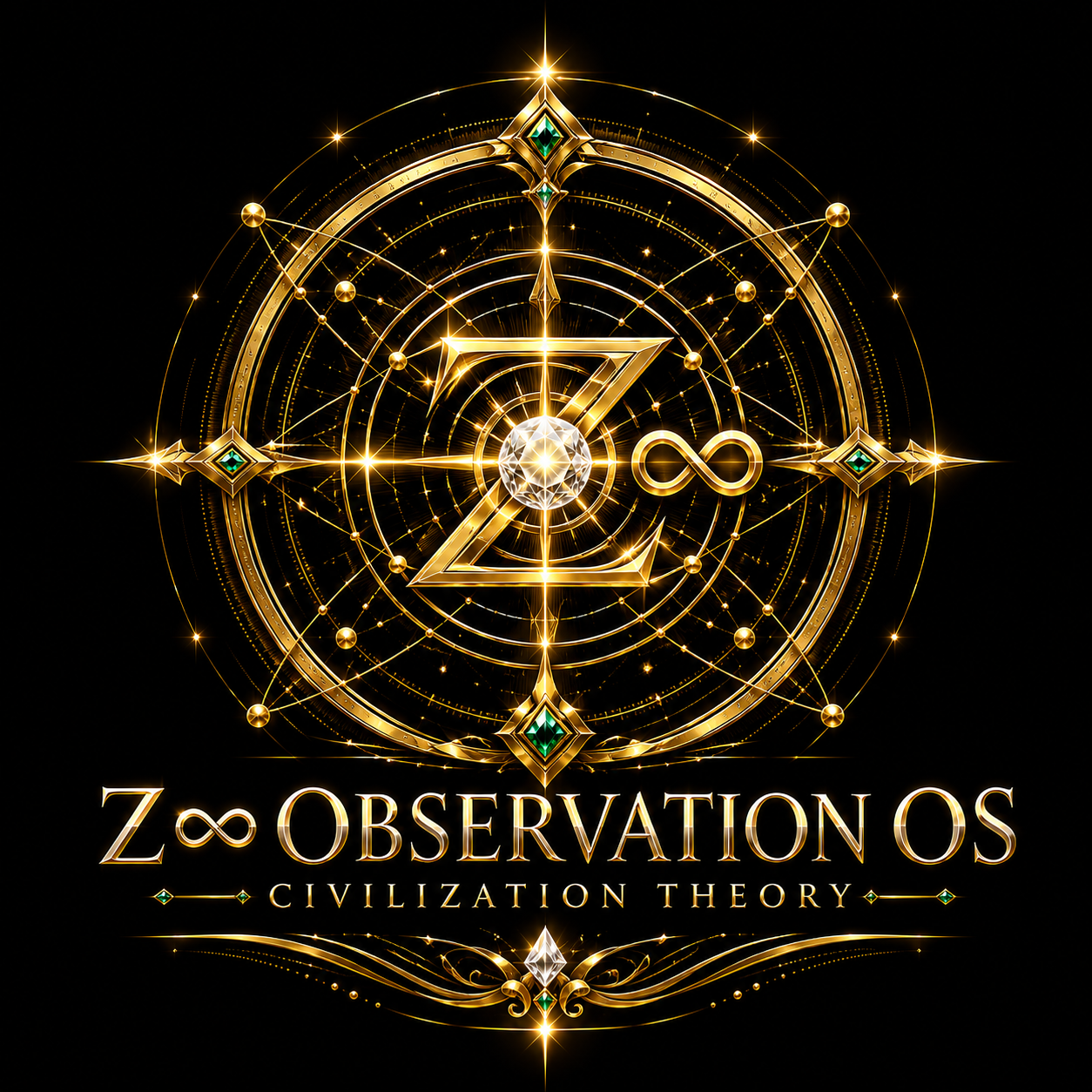 Z叡智∞観測文明OS ロゴ